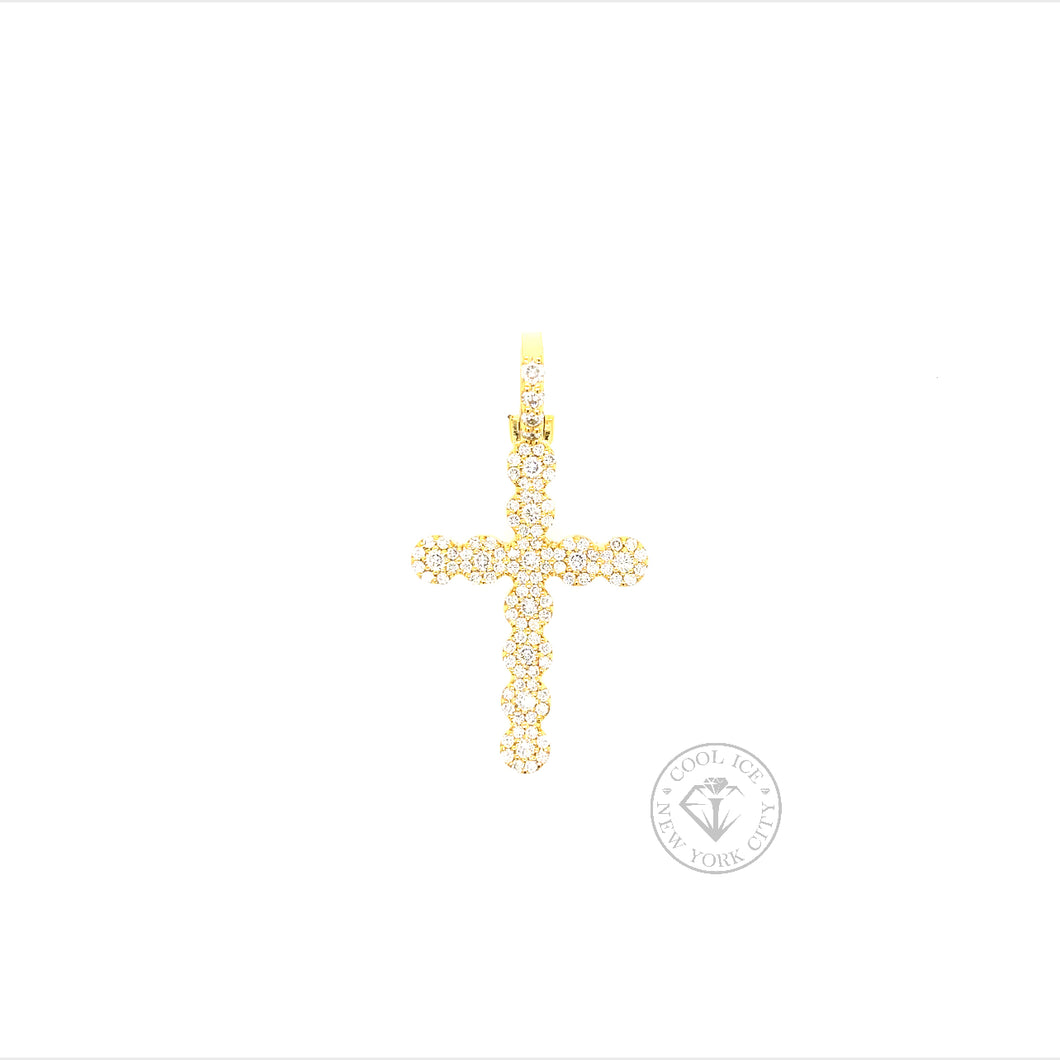 Round diamond cross